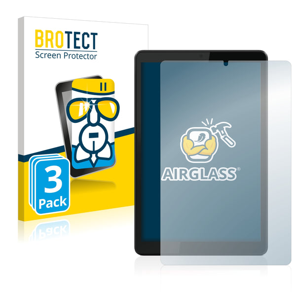 3x BROTECT AirGlass Glass Screen Protector for Motorola Moto Tab G20