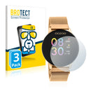 3x BROTECT AirGlass Glass Screen Protector for Oozoo Q00117