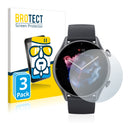 3x BROTECT AirGlass Glass Screen Protector for Huami Amazfit GTR 3