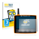 3x BROTECT AirGlass Glass Screen Protector for Skytraxx 4.0