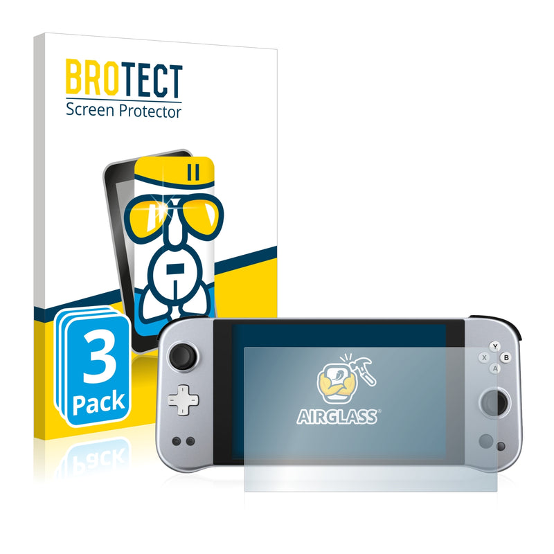 3x BROTECT AirGlass Glass Screen Protector for Ayaneo Next Advance