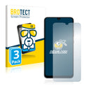 3x BROTECT AirGlass Glass Screen Protector for ZTE Blade A51