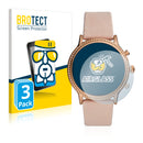 3x BROTECT AirGlass Glass Screen Protector for Fossil Julianna (5.Gen)