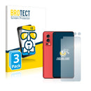 3x BROTECT AirGlass Glass Screen Protector for OnePlus Nord 2 (Front + cam)