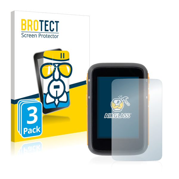 gps-fahrradcomputer von provelo 3x Anti-Glare Screen Protector for provelo GPS-Fahrradcomputer