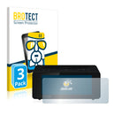 3x BROTECT AirGlass Glass Screen Protector for TechniSat Digitradio 52