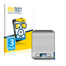 3X Nano Glass Screen Protectors for Eon Eono Digital Kitchen Scale