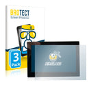 3X Nano Glass Screen Protectors for MG 4 7-Inch Digital Instrument Display