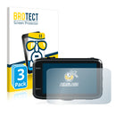 3X Nano Glass Screen Protectors for Kenwood DRV-830