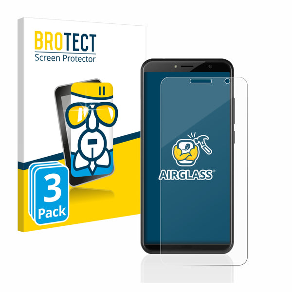 3X Nano Glass Screen Protectors for Panasonic Eluga Ray 550