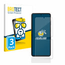 3X Nano Glass Screen Protectors for Oppo Find N2 Flip