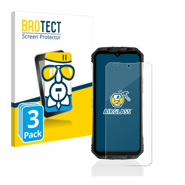 3X Nano Glass Screen Protectors for Doogee S100