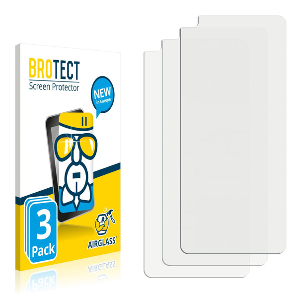 3x BROTECT AirGlass Glass Screen Protector for Vivo X50