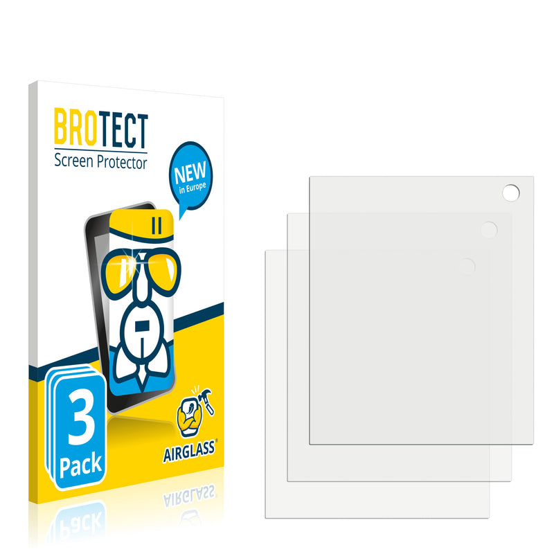 3x BROTECT AirGlass Glass Screen Protector for Saphe Drive Mini