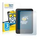 3x BROTECT AirGlass Matte Glass Screen Protector for Tolino Vision 4 HD