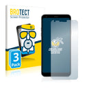 3x BROTECT AirGlass Matte Glass Screen Protector for LG Q7