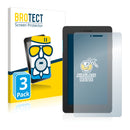 3x BROTECT AirGlass Matte Glass Screen Protector for Lenovo Tab E7