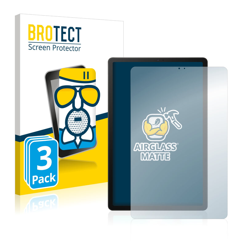 3x BROTECT AirGlass Matte Glass Screen Protector for Samsung Galaxy Tab S5e LTE