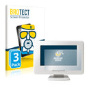 3x BROTECT AirGlass Matte Glass Screen Protector for Honeywell Evohome THR99C3100