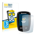 3x BROTECT AirGlass Matte Glass Screen Protector for Blusmart Fahrradcomputer 1.8
