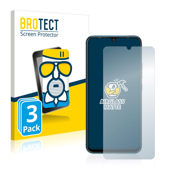 3x BROTECT AirGlass Matte Glass Screen Protector for Tecno Phantom 9