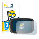 3x BROTECT AirGlass Matte Glass Screen Protector for TomTom Rider 420