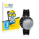 3x BROTECT AirGlass Matte Glass Screen Protector for Fossil Dive HR (5. Gen)