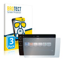 3x BROTECT AirGlass Matte Glass Screen Protector for Volkswagen Touran 2019 Discover Pro 9.2 2019