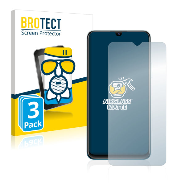 3x BROTECT Matte Screen Protector for Vivo Y15s