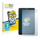 3x BROTECT AirGlass Matte Glass Screen Protector for Alldocube Smile 1
