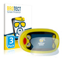 3x BROTECT AirGlass Matte Glass Screen Protector for Pulox PO-210B