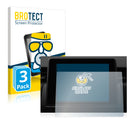 3x BROTECT AirGlass Matte Glass Screen Protector for Renault Captur Easy Link 7