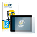 3x BROTECT AirGlass Matte Glass Screen Protector for Faytech FT08TMCAPOB