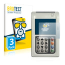 3x BROTECT AirGlass Matte Glass Screen Protector for Ingenico Orga 930 M