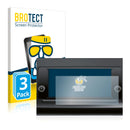 3x BROTECT AirGlass Matte Glass Screen Protector for Volkswagen Golf Variant 2022 Composition 8.25