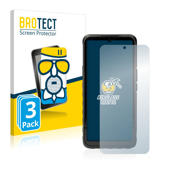 3x Anti-Glare Screen Protector for Caterpillar Cat S53 5G