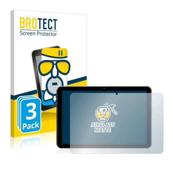 3x Anti-Glare Screen Protector for Peaq PET 1008