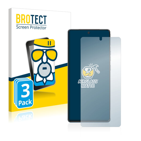 3x Anti-Glare Screen Protector for Motorola Edge 40 Pro