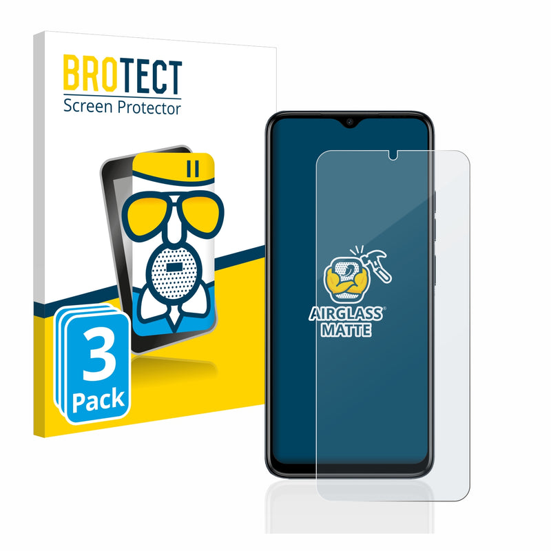 3x Anti-Glare Screen Protector for Tecno Spark Go 2023