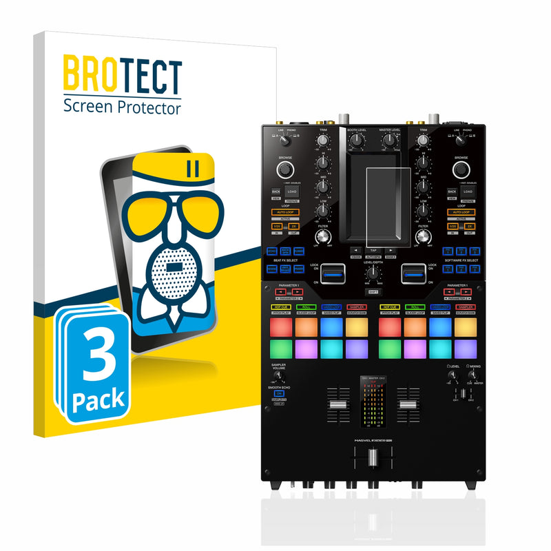 3x Anti-Glare Screen Protector for Pioneer DJM-S11