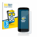 3x Anti-Glare Screen Protector for Beafon M7 premium
