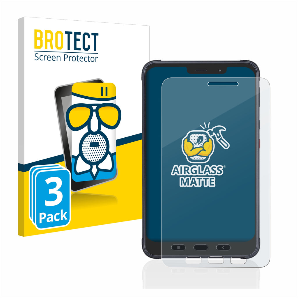 3x Anti-Glare Screen Protector for Samsung Galaxy Tab Active