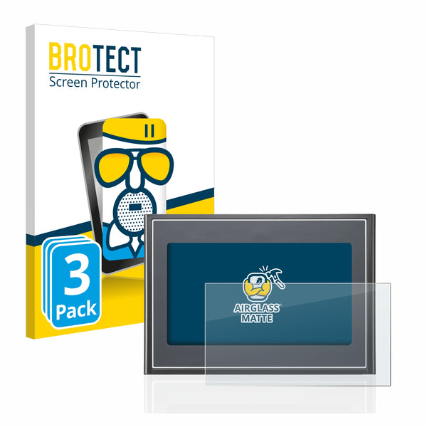3x Anti-Glare Screen Protector for Delta DOP-107WV