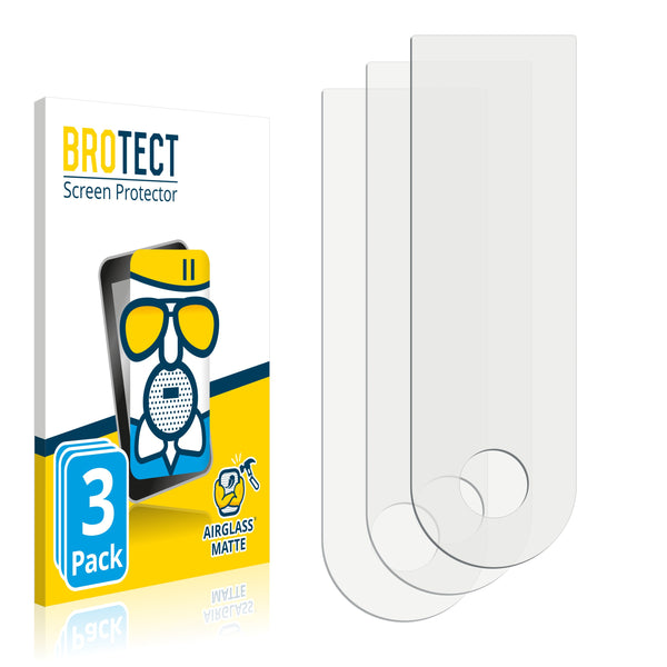3x BROTECT AirGlass Matte Glass Screen Protector for Epowerfun ePF-1 PRO