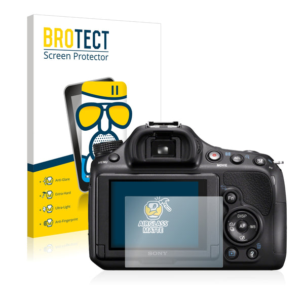 BROTECT AirGlass Matte Glass Screen Protector for Sony Alpha 58 (SLT-A58)