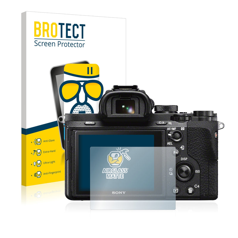 BROTECT AirGlass Matte Glass Screen Protector for Sony Alpha 7 II (ILCE-7M2)