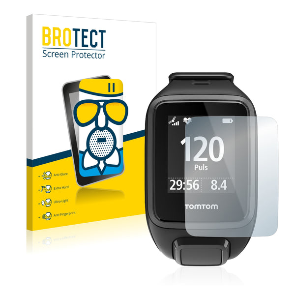 BROTECT AirGlass Matte Glass Screen Protector for TomTom Spark