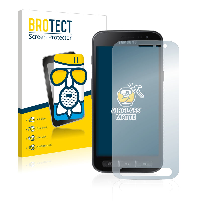 BROTECT AirGlass Matte Glass Screen Protector for Samsung Galaxy Xcover 4