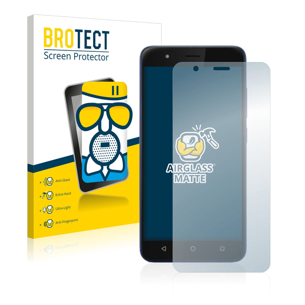 BROTECT AirGlass Matte Glass Screen Protector for Gigaset GS270 plus