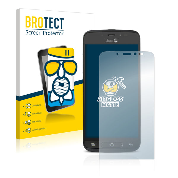 BROTECT AirGlass Matte Glass Screen Protector for Doro 8040